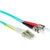 ACT 1 metro LSZH Cavo patch in fibra multimodale 50/125 OM3 duplex con connettori LC e ST