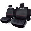 Sparco Set universale Sparco SPC1042 Coprisedili auto completi Nero Rosso