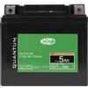 QUANTUM ENERGY Batteria Quantum Energy Magneti Marelli per moto e scooter 5AH 12V 65A AGM sigillata terminale positivo destro