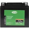 QUANTUM ENERGY Batteria Quantum Energy Magneti Marelli per moto e scooter 12AH 12V 140A sigillata tecnologia AGM terminale positivo sinistro