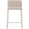 ebuy24 Venture Home Sgabello Bisbee Beige confezione da 2 pezzi