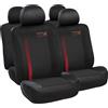 Red Bull Racing Red Bull Set coprisedili 10 pezzi Powerbar nero/rosso per l'auto, comodi, resistenti, veloci e facili da montare