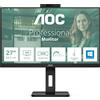 AOC Q27P3CW Monitor PC 68,6 cm (27") 2560 x 1440 Pixel Quad HD LED Nero [Q27P3CW]