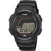 Casio Orologio Uomo Digitale Multifunzione WS-1800-AVEF, Nero, Illuminator, 10 Anni Batteria, WR100M