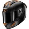 Shark Casco Moto Integrale Shark AERON CARBON SKIN Nero Marrone