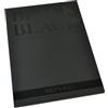 Fabriano Honsell 19100390 - Black Block, carta nera con superficie opaca non rivestita, 300 g/m², DIN A4, 20 fogli, ideale per pastelli, matite colorate e pennarelli