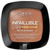 L'OREAL PARIS L'OREAL INFAILLIBLE 24H POUDRE BRONZANTE MATTE N.350