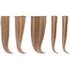 DI BIASE CLIP EXTENSION 5 FASCE 100 GRAMMI KIT 5 PZ CAPELLI LISCI TESSUTI CON CLIP 100GR 50-55CM ART. KIT FIVE