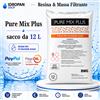 Resina Addolcitore Acqua Pure Mix Plus 12 L Multi Azione