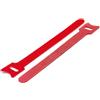 IGTOPS 100 fascette stringicavo in, fascette riutilizzabili con, fascette stringicavo regolabili (150 mm - rosso)
