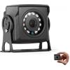 REVODATA Mini Telecamera IP POE 5MP, Impermeabile IP65, Telecamera Sicurezza UltraHD per Esterni, Visione notturna IR 10M, Obiettivo 3,6 mm 75°FOV, Rilevamento del Movimento (I704-2-P-TS)