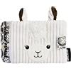 Les Déglingos - Album fotografico per bambini MMuchachos le Lama -10 buste 10 x 15 cm - Ideale per presepe - Puercoltura - Imbottitura riciclata - Bianco