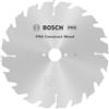 Bosch 1x Lama per sega circolare PRO Construct Wood per seghe da banco (per Legno da costruzione con malta e chiodi, Legno con chiodi, Ø mm, Professional Accessorio Sega circolare da banco)