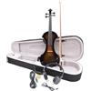 Arvada WN009 - Violino elettrico 4/4, Pickup attivo incorporato, Include custodia, archetto, cavo, cuffie, resina e batteria