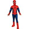 Rubie's Costume ufficiale Marvel Spider-Man Deluxe imbottito per bambini, costume da supereroe per bambini, età 3-4 anni