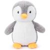 WEIGEDU Animali di peluche a forma di pinguino reale con occhi ricamati, giocattoli di peluche a forma di pinguino per bambini, bambine regali di compleanno, Natale e prima di andare a dormire, 30.5cm