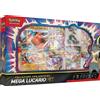POKEMON Collezione con statuina MEGA LUCARIO EX ITALIANO 🇮🇹