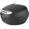 SHAD D0B26100 Bauletto con Piastra di Montaggio Inclusa Nero