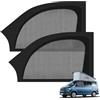 tivekeo 2PCS Zanzariere Finestrini Laterali ricambio per VW T5 T6 T6.1 California, Reti Magnetiche Protezione Insetti Porta d'ingresso, Insetti Traspiranti per Campeggio all'aperto (Finestra laterale)