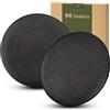 Geekria Cuscinetti auricolari di ricambio per cuffie Plantronics Voyager 4320/4310/4220/4210/Focus B825, BlackWire 7225/5200/5210/5220, BT600 (nero)