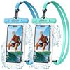 UNBREAKcable Custodia Impermeabile Borsa Impermeabile Universale, Cover Subacquea per iPhone 16 15 14 13 12 11 PRO Max, XR/XS/X/SE 2022, Samsung S24/S23/S22/S21, Huawei Fino a 7.0 - 2 Pezzi