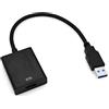 JZK Adattatore USB 3.0 a HDMI, convertitore da HDMI a USB HD 1080P per più monitor, scheda grafica video esterna USB con uscita audio per Windows 7/8/10/11, proiettore, HDTV, laptop