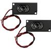 POFET 2 altoparlanti 3 Watt 8 Ohm Mini altoparlante con interfaccia JST-PH2.0 a 2 pin, altoparlante per Arduino Raspberry Pi piccoli progetti elettronici fai da te