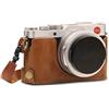 MegaGear Ever Ready - Mezza custodia in vera pelle compatibile con Leica D-Lux 7, D-Lux 8
