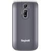 Beghelli Telefono Salvavita per Anziani, Salvalavita Phone SLV18N ECO - Cellulare GSM per Anziani, Tasto SOS, Tasti Grandi Retroilluminati, Vivavoce, Fotocamera, Torcia, Radio (Colore Grigio)