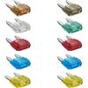ProPlus Set di 10 mini fusibili a lama ProPlus 490371S, misti 12V/24V.