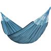 La Siesta Flora Blue Zebra Amaca Kingsize in cotone biologico