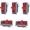 HAISHINE 5Pcs Kill Stop Switch per Husqvarna Motosega 36 41 50 51 55 61 266 268 272 340 345 Parti del Motore