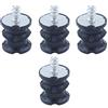 HAISHINE 4Pcs Tampone AV Supporto Anti Vibrazioni Piccolo Sega per Husqvarna 61 66 268 Parti per Motosega a Filo Grosso