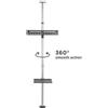 Techly Supporto da Pavimento a Soffitto per TV LCD/LED/Plasma 37-70''