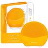 Foreo Luna Mini 3 Spazzola Pulizia Viso, Compatto, Massaggio Viso Hi-Tech, Silicone Ultraigienico, Pulizia Semplice, Detergente Viso Hi-Tech, Collegabile Tramite App, Sunflower Yellow