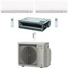 Daikin Climatizzatore GARANZIA ITALIA Daikin Comfora Wi-Fi + Canalizzabile Serie FDXM-F9 R32 Trial Split Inverter 9000 + 9000 + 12000 BTU con U.E. 3MXM52A Classe A+++/A+++