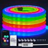 iNextStation Striscia LED Neon RGB 3M, 5V USB Strisce LED Smart IC Controllo APP | IP67 Impermeabile Luci Luminosa, Nastro con Sincronizzazione Musicale Timer Telecomando per Camera Bar Festa Decorare