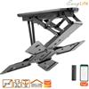 EasyLife - Supporto da soffitto per TV Smart Home elettrico orientabile da 23 a 55 pollici, VESA fino a 400x400 (nero)