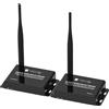 Techly IDATA HDMI-WL55 AV extender AV transmitter & receiver Black