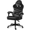 Huzaro GAMING CHAIR sedia da ufficio girevole per computer regolabile per giocatori