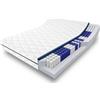 Sleezzze materasso a 7 zone a molle insacchettate Sleezzz Superior 140 x 200 cm, altezza 18 cm, livello di rigidità H3