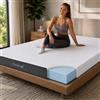 ARENSBERGER ANNA, materasso in schiuma di gel 160x200 cm - Schiuma di gel NANOCELL® da 13 cm - Durezza H3 - Traspirante - Rivestimento sfoderabile 240g/m²
