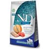 N&D - Natural & Delicious N&D Adult Salmone, Merluzzo e Melone Cantalupo Medium Maxi grain free crocchette cane 12 Kg