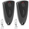 ARCELI 2pcs Telecomando Cancello per Novotron 502 MAX43-2, 433,92 MHz Bip Portale Compatibile con Motorizzazioni e Sistemi Novoferm, Nero