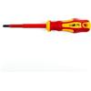 ingdaum Cacciavite Torx VDE TX isolato 1000 V - Cacciavite per elettricisti singolo o in set - Conforme VDE/IEC - Per installazioni elettriche (T30*6 * 100)