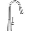 Moen 7402C Riley Rubinetto da cucina monocomando estraibile con Power Clean e Reflex, cromato