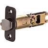 Design House 790527 2-Way Entrata Regolabile Rotondo Angolo Latch, Olio Lucidato Bronzo
