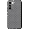 tech21 Evo Check - Custodia protettiva per Samsung Galaxy S22, con protezione multi-goccia da 4,9 m, colore: nero fumo