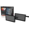 K&N LIFETIME Cabin Air Filter: Filtro lavabile per un'aria più pulita nell'abitacolo; adatto a Tesla Model 3 e Model Y, anni 2017-2023 - Filtro VF3023.