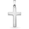 EDELIND Ciondolo a forma di croce in oro bianco 333/8 K, ciondolo a forma di croce in oro bianco 333/8 K, ciondolo a forma di croce in oro con gioielli, Oro bianco, Nessuna pietra preziosa
